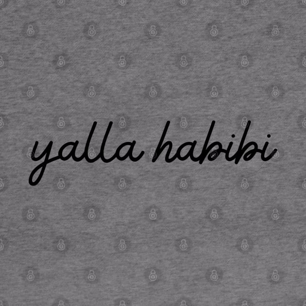 yalla habibi - black by habibitravels